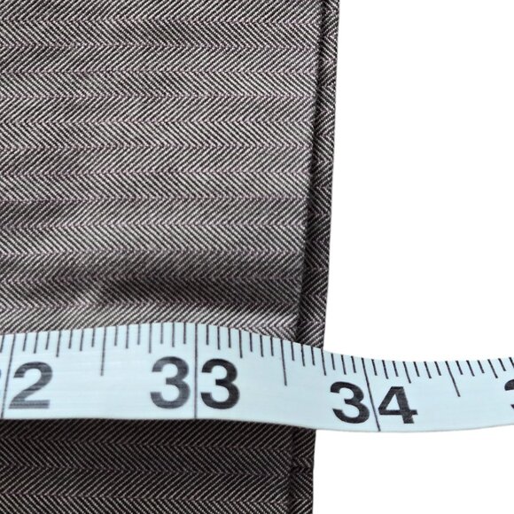 Mexx Tan and Pale pink Wide Leg Dress pant Size 12 - Picture 6 of 7